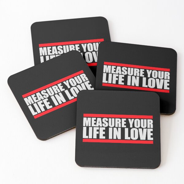 Item preview, Measure Your Life In Love Inspiring Wholesome Quote designed and sold by shirt-o-mat.