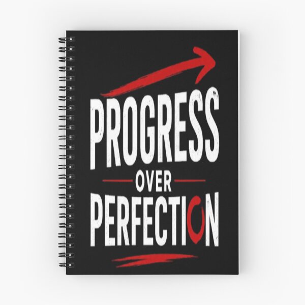 Item preview, Progress Over Perfection Motivational Mountain – Personal Growth & Mindset designed and sold by v6ziix.
