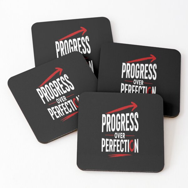 Item preview, Progress Over Perfection Motivational Mountain – Personal Growth & Mindset designed and sold by v6ziix.