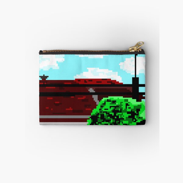 Item preview, Retro Pixel Art Suburban House Landscape designed and sold by FoxPix.