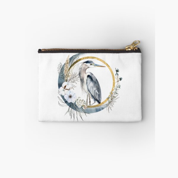 Item preview, For Blue Heron Lovers. Blue Heron in a soft floral background. designed and sold by South 500 Photography.