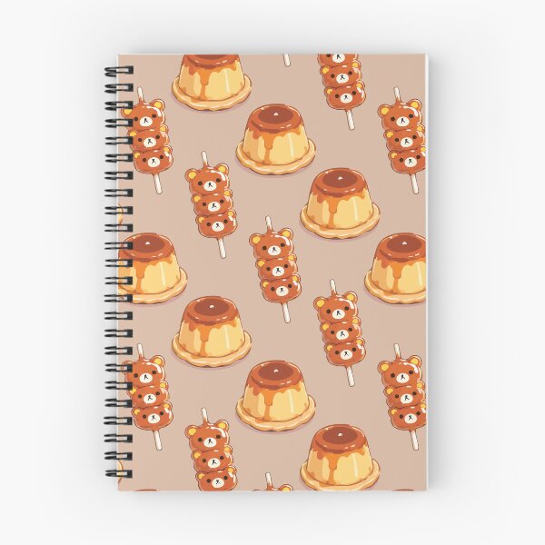 Item preview, Cute Bear Candy and Caramel Pudding Dessert Pattern designed and sold by SimplePoDesign.