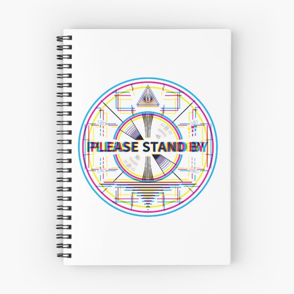 Item preview, Please Stand By CMYK Circle designed and sold by animinimal.