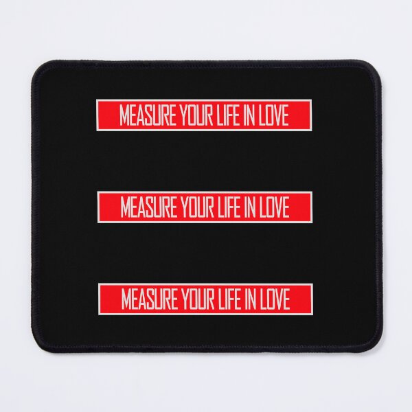 Item preview, Measure Your Life In Love Inspiring Wholesome Quote designed and sold by shirt-o-mat.