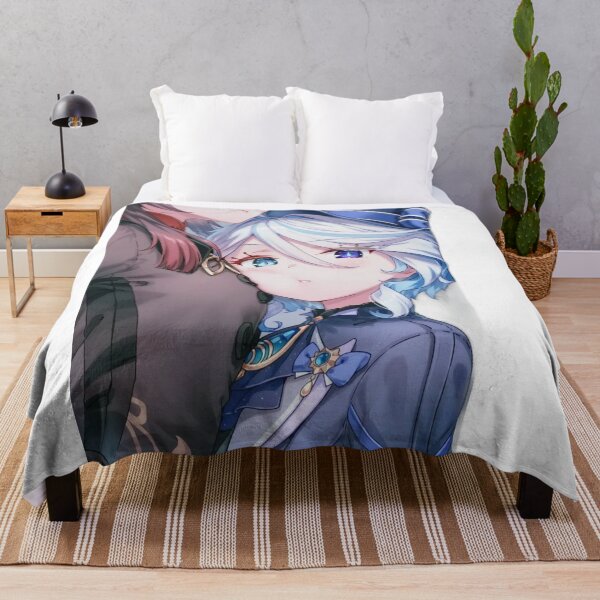 Item preview, Furina and Hu Tao Pouting Genshin Impact designed and sold by KomiArts.