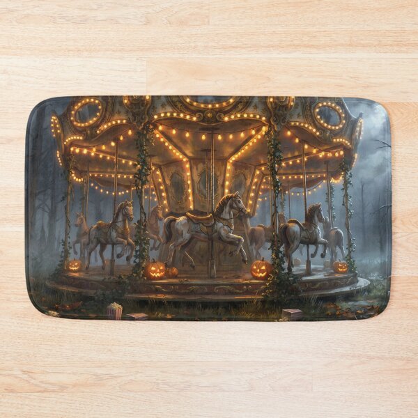 Item preview, The Haunted Carousel designed and sold by RedPeaStudio.