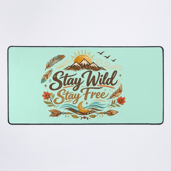 Item preview, Stay wild, Stay free designed and sold by JaroDesign2023.