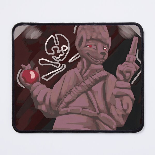 Item preview, Crimson Trickster With Apple and Finger Gun designed and sold by Gerhard-VIN.