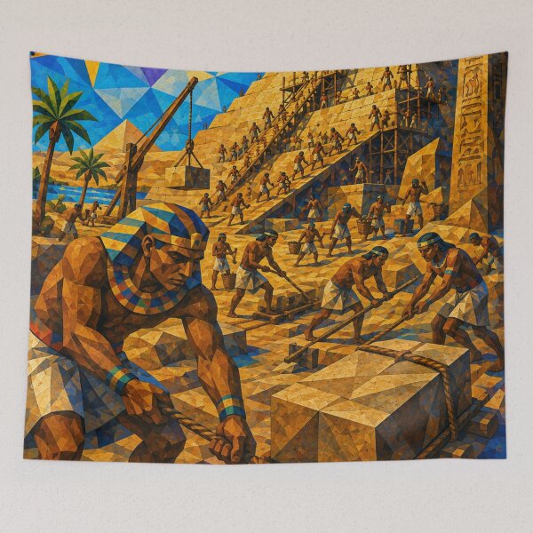 Item preview, Ancient Egyptian Nile Harvest designed and sold by CubiColors.