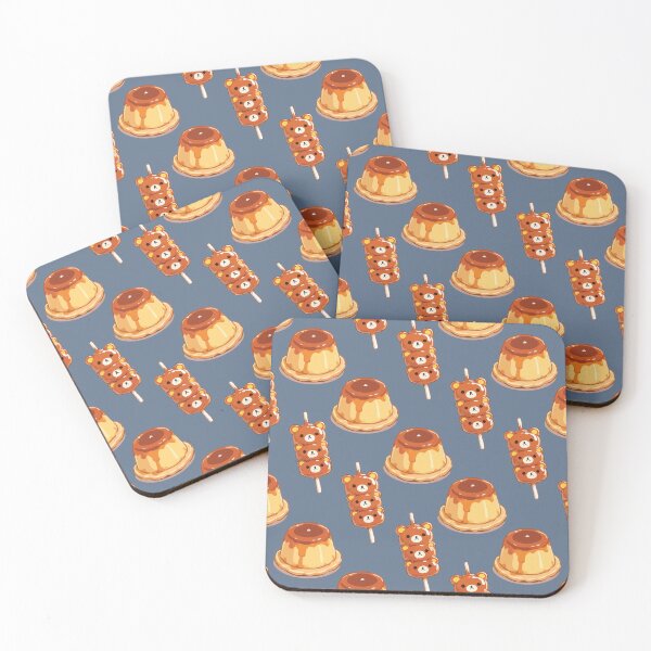 Item preview, Cute Bear Candy and Caramel Pudding Dessert Pattern 4 designed and sold by SimplePoDesign.
