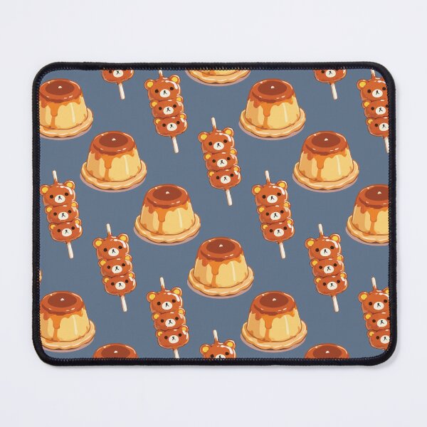 Item preview, Cute Bear Candy and Caramel Pudding Dessert Pattern 4 designed and sold by SimplePoDesign.