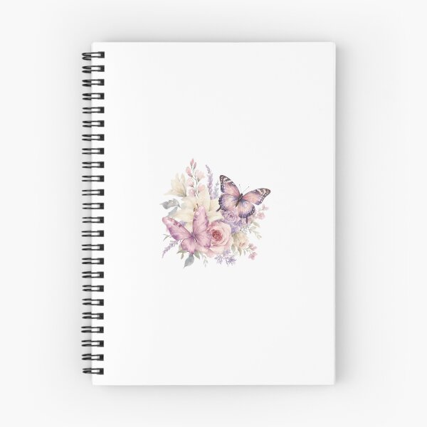 Item preview, A bouquet of flowers and two butterflies  designed and sold by SweetBlushBunny.