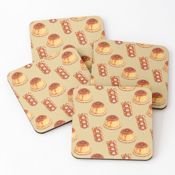 Item preview, Cute Bear Candy and Caramel Pudding Dessert Pattern 5 designed and sold by SimplePoDesign.