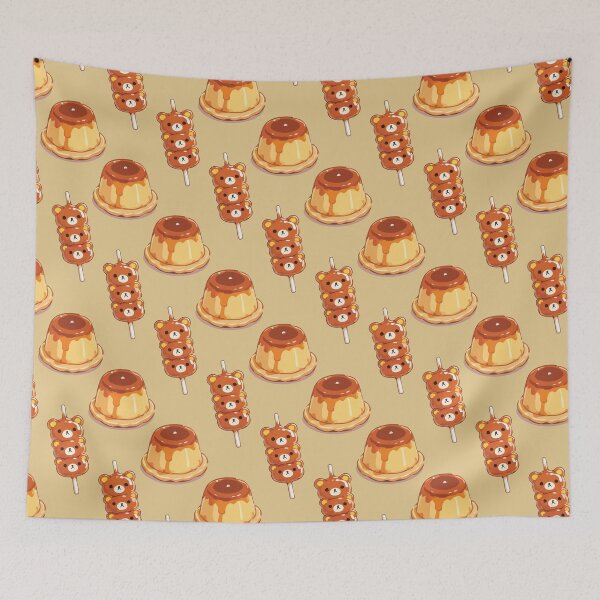 Item preview, Cute Bear Candy and Caramel Pudding Dessert Pattern 5 designed and sold by SimplePoDesign.