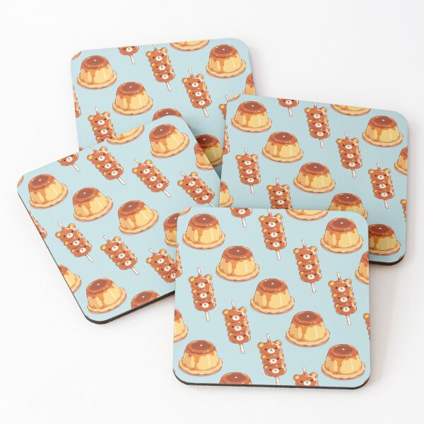 Item preview, Cute Bear Candy and Caramel Pudding Dessert Pattern 7 designed and sold by SimplePoDesign.