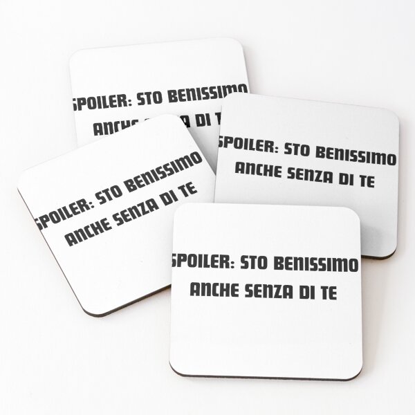 Item preview, SPOILER STO BENISSIMO ANCHE SENZA DI TE - Maglietta Frecciatina Ex & Single Humor designed and sold by TommyLab00.