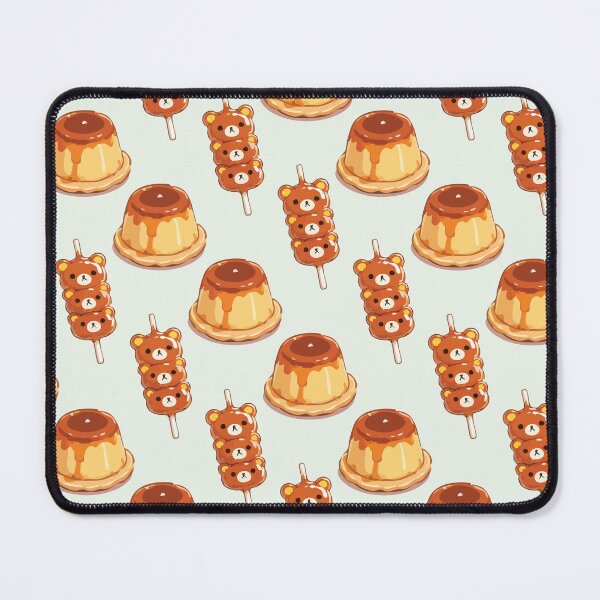 Item preview, Cute Bear Candy and Caramel Pudding Dessert Pattern 8 designed and sold by SimplePoDesign.