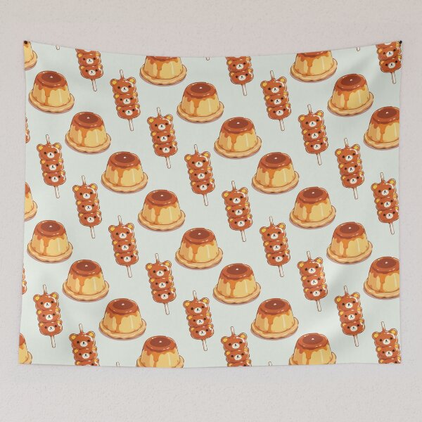 Item preview, Cute Bear Candy and Caramel Pudding Dessert Pattern 8 designed and sold by SimplePoDesign.