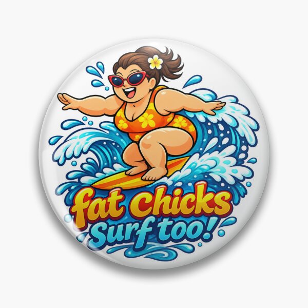 Item preview, Fat Chicks Surf Too designed and sold by Mick G Designs.