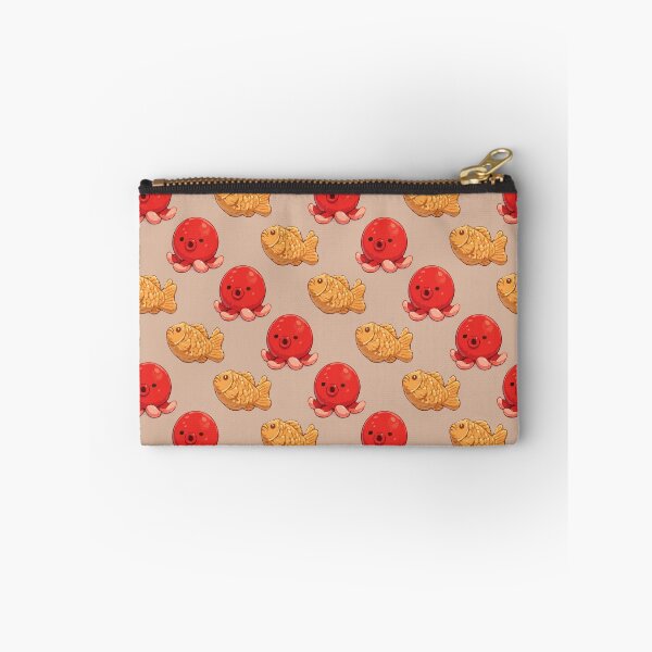 Item preview, Cute Octopus and Taiyaki Japanese Food Pattern 1 designed and sold by SimplePoDesign.
