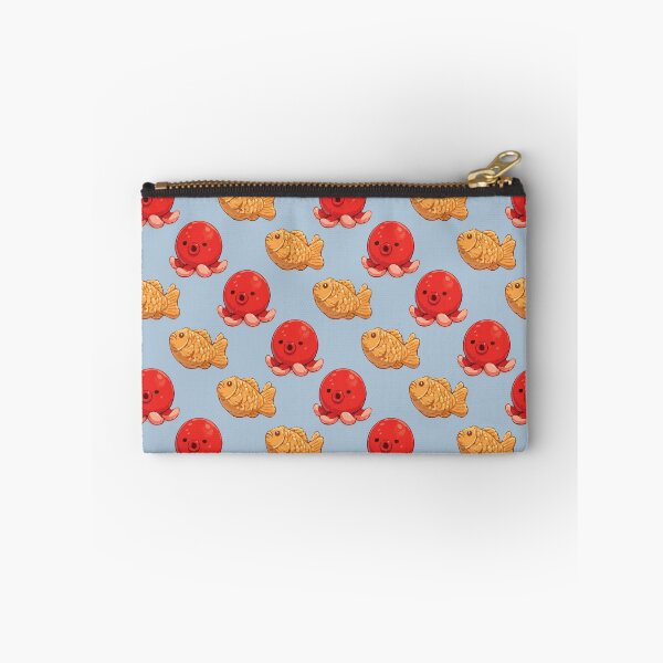 Item preview, Cute Octopus and Taiyaki Japanese Food Pattern 2 designed and sold by SimplePoDesign.