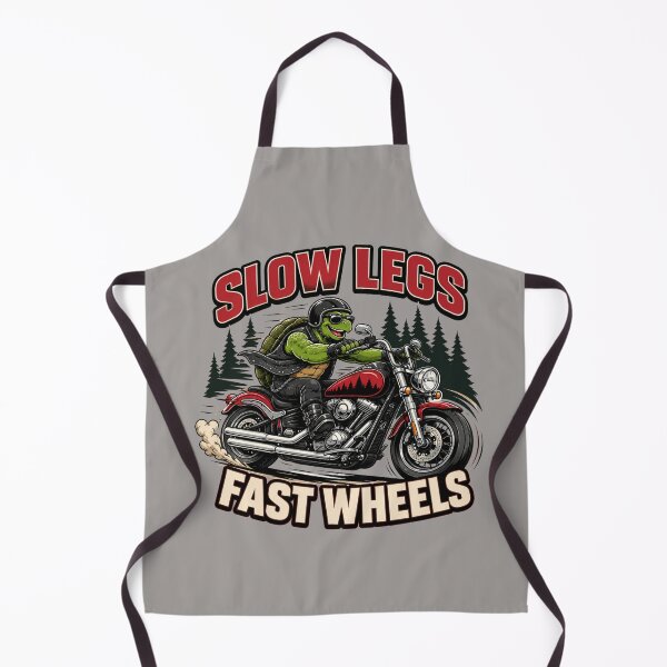 Item preview, Slow Legs, Fast Wheels – Funny Biker Turtle designed and sold by Aimetoi.