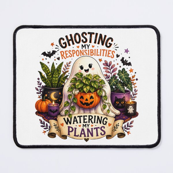 Item preview, Ghosting my Responsibilities watering my plants designed and sold by CottageGardenCo.
