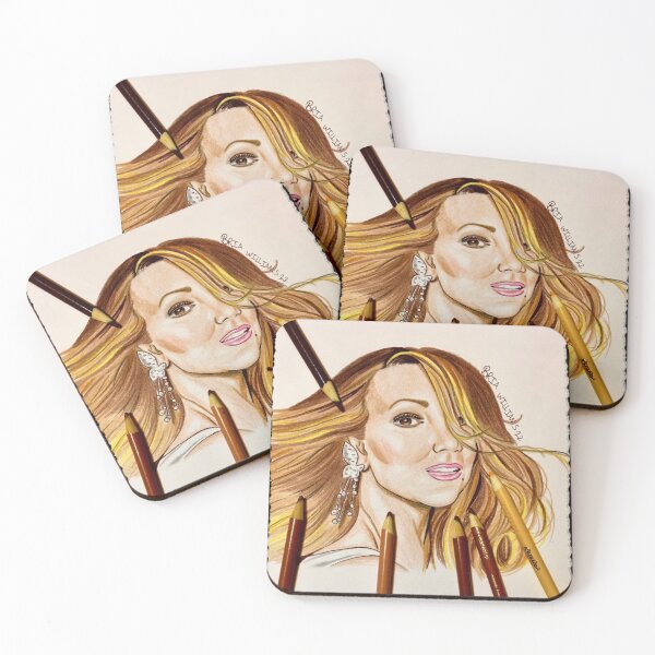 Item preview, Mariah Carey Colored Pencil designed and sold by BriMarlenaArt7.