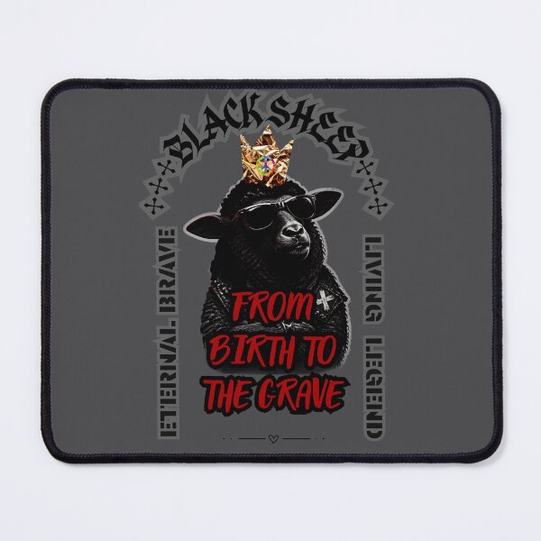 Item preview, Black Sheep Legend Digital AI Art  Collor 22 designed and sold by GoGreenlove.