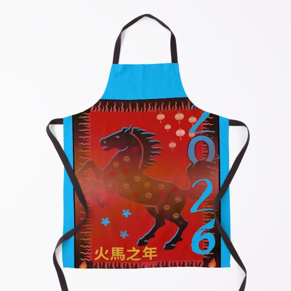 Item preview, ChineseNewYear Year Of The Fire Horse 26 Black Traditional  designed and sold by MariahDaGoatedPrincess.