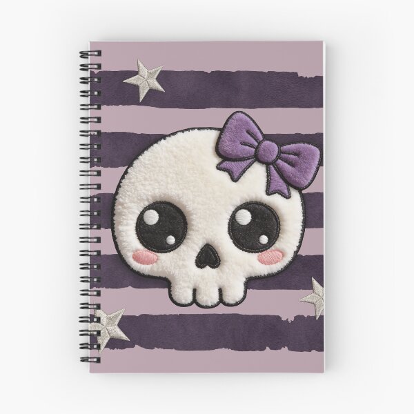 Item preview, Coquette Skull Patch Aesthetic Bow Spooky Cute designed and sold by thelexiverse.
