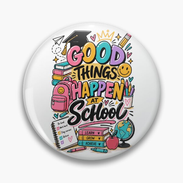 Item preview, Good Things Happen at School | Positive Back to School Student Shirt designed and sold by Sunday.Supply.
