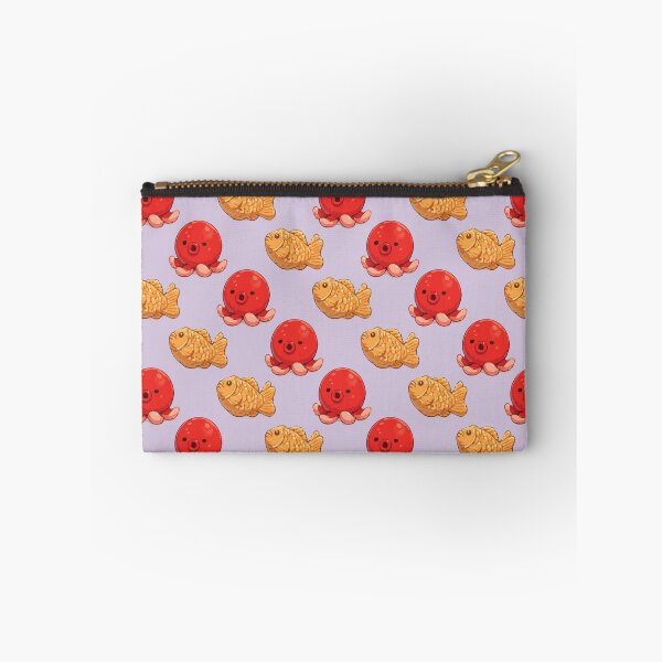 Item preview, Cute Octopus and Taiyaki Japanese Food Pattern 6 designed and sold by SimplePoDesign.