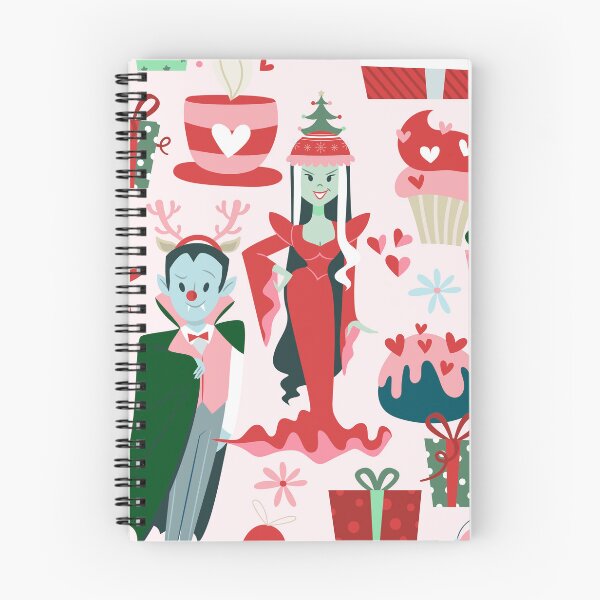 Item preview, goth christmas horror santa vampire couple designed and sold by Gossip Rag.