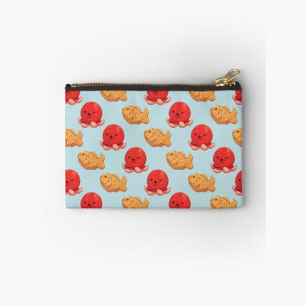 Item preview, Cute Octopus and Taiyaki Japanese Food Pattern 7 designed and sold by SimplePoDesign.