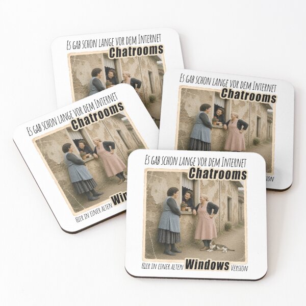 Item preview, Chat rooms before the internet designed and sold by ABCrazyShop.