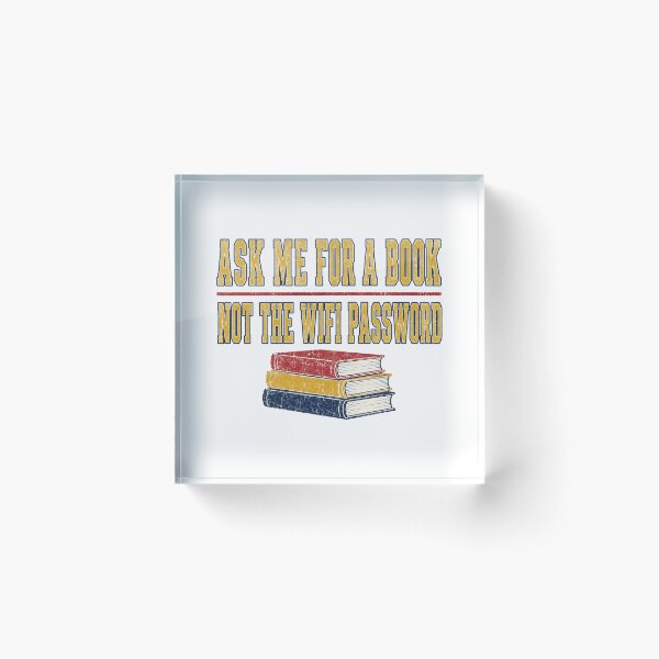 Item preview, Librarian Ask Me for a Book Not WiFi Password designed and sold by eignvalue.