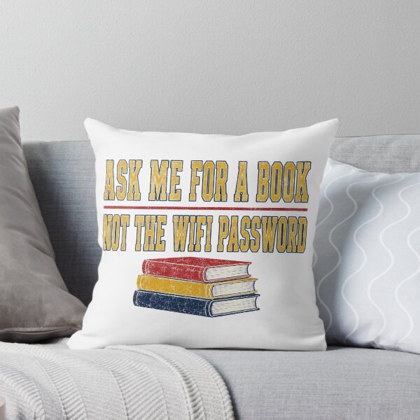 Item preview, Librarian Ask Me for a Book Not WiFi Password designed and sold by eignvalue.