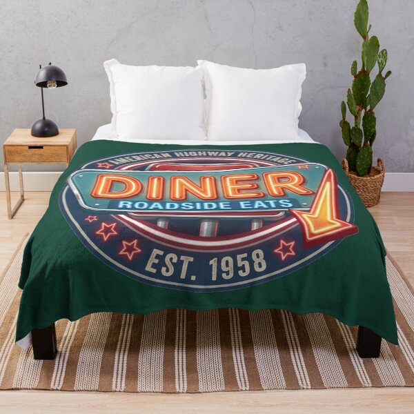 Item preview, American Highway Heritage Diner Roadside Eats designed and sold by Normandy Road Heritage.