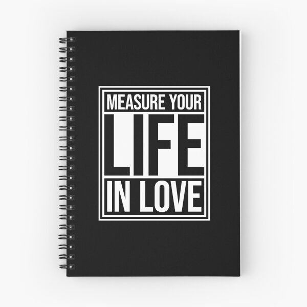 Item preview, Measure Your Life In Love Inspiring Wholesome Quote designed and sold by shirt-o-mat.