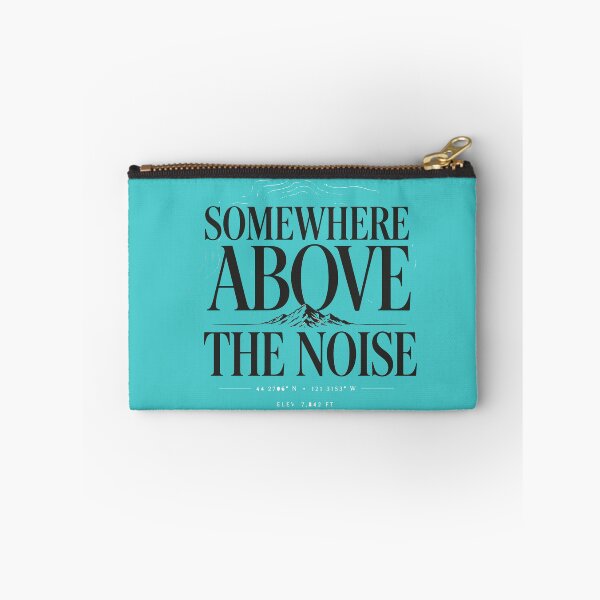 Item preview, Somewhere Above The Noise Premium Mountain Shirt designed and sold by SingleTrackes.