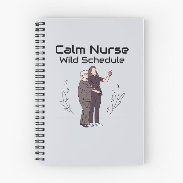 Item preview, Calm Nurse Wild Schedule-V3 designed and sold by CHIEF-HAT STORE.