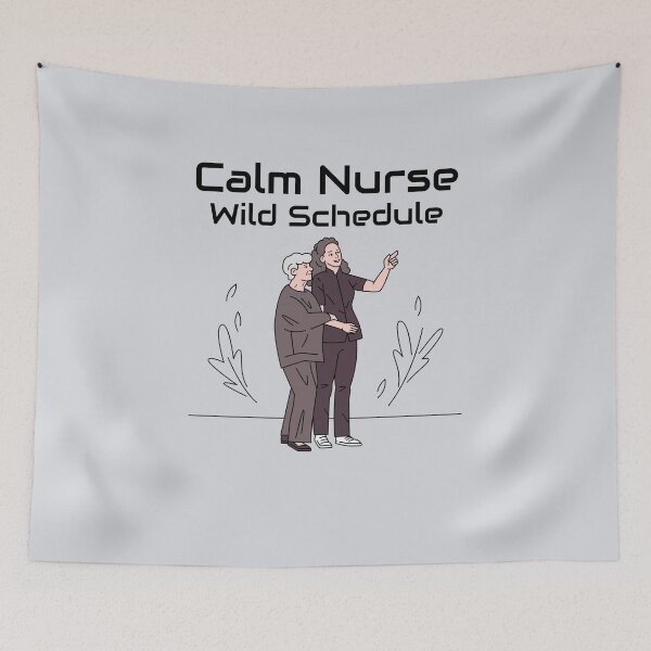 Item preview, Calm Nurse Wild Schedule-V3 designed and sold by CHIEF-HAT STORE.
