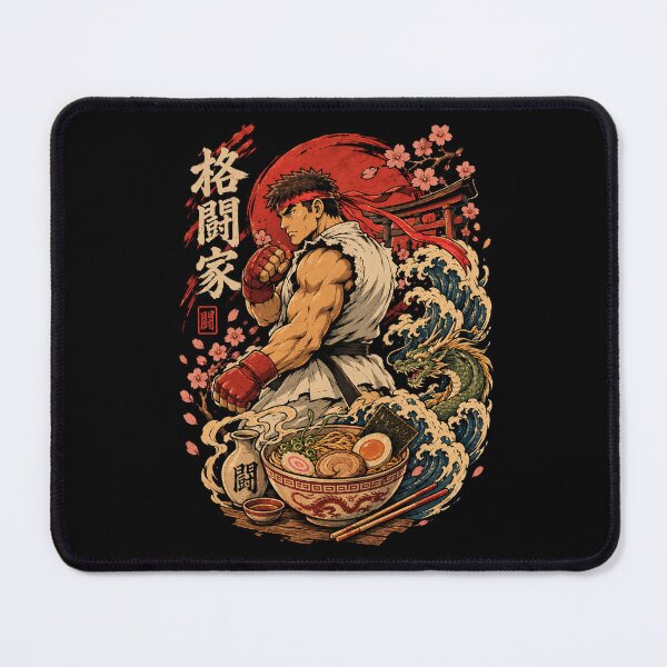 Item preview, Dragon Ramen Warrior – Japanese Fighting Spirit designed and sold by DogLord.