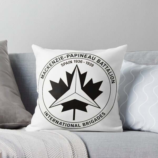 Item preview, Mackenzie Papineau Battalion International Brigades Antifascist Emblem Print designed and sold by PinUpPizzazz.