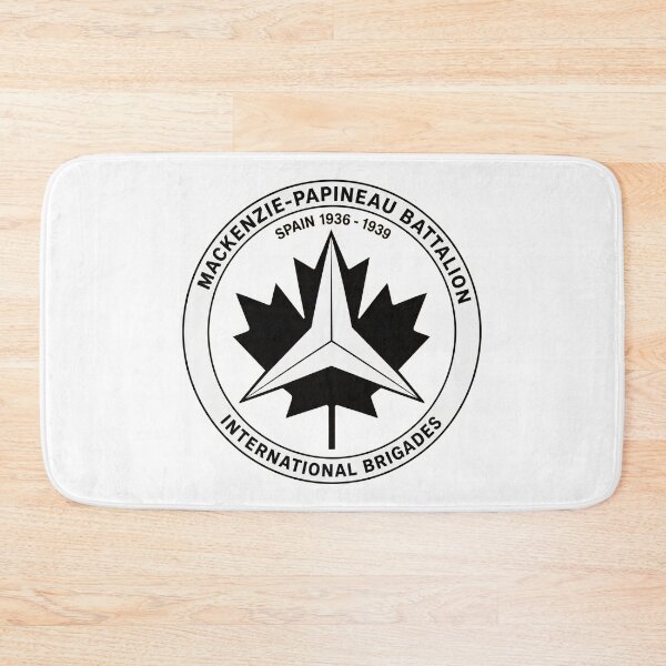 Item preview, Mackenzie Papineau Battalion International Brigades Antifascist Emblem Print designed and sold by PinUpPizzazz.