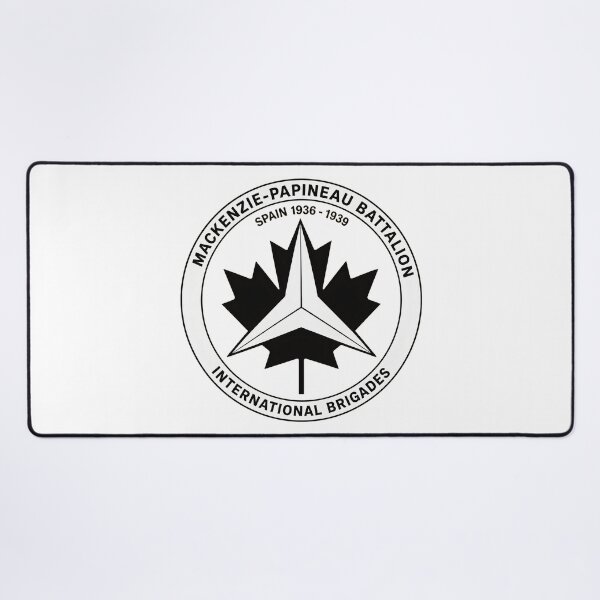 Item preview, Mackenzie Papineau Battalion International Brigades Antifascist Emblem Print designed and sold by PinUpPizzazz.