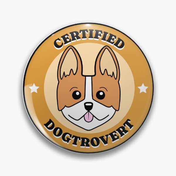 Item preview, Certified Corgi Dogtrovert designed and sold by Sartoris Art.