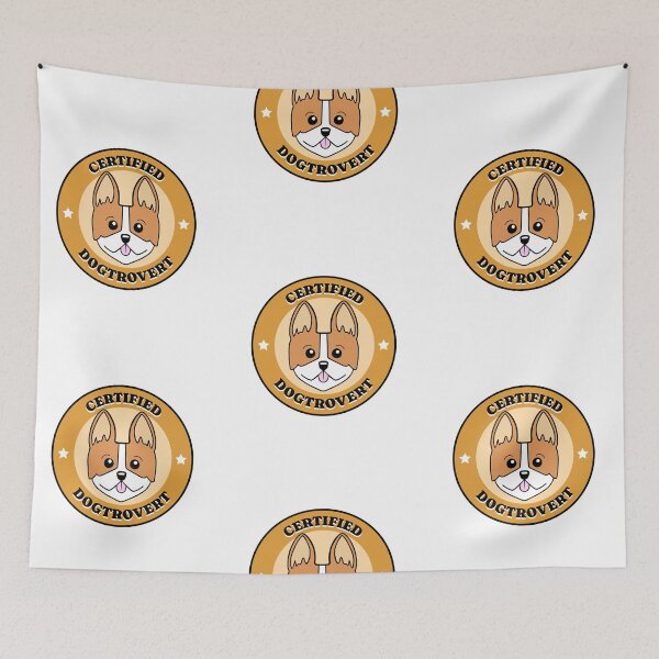Item preview, Certified Corgi Dogtrovert designed and sold by Sartoris Art.