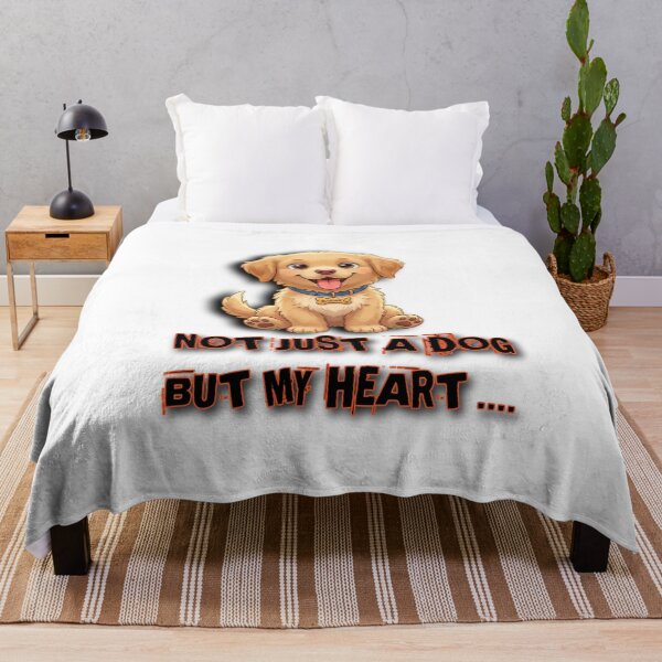 Item preview, Not Just a Dog But My Heart designed and sold by ExploreAura Studio.